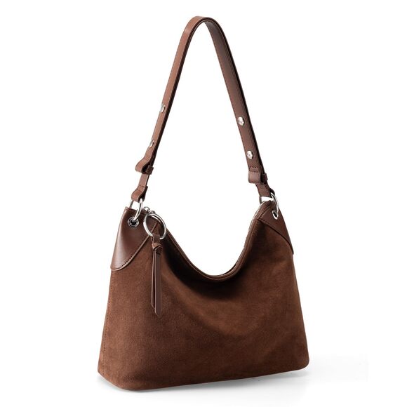 Handbags - 7802 Leather Hobo Bags ,Soft Real Leather Hnadbags Shoulder Bag Everyday